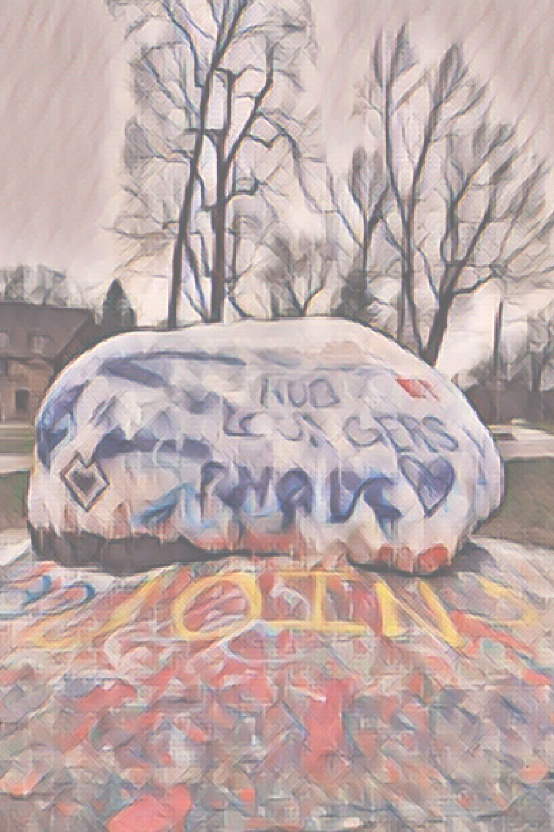 U of M Campus Rock - Rebel Nell