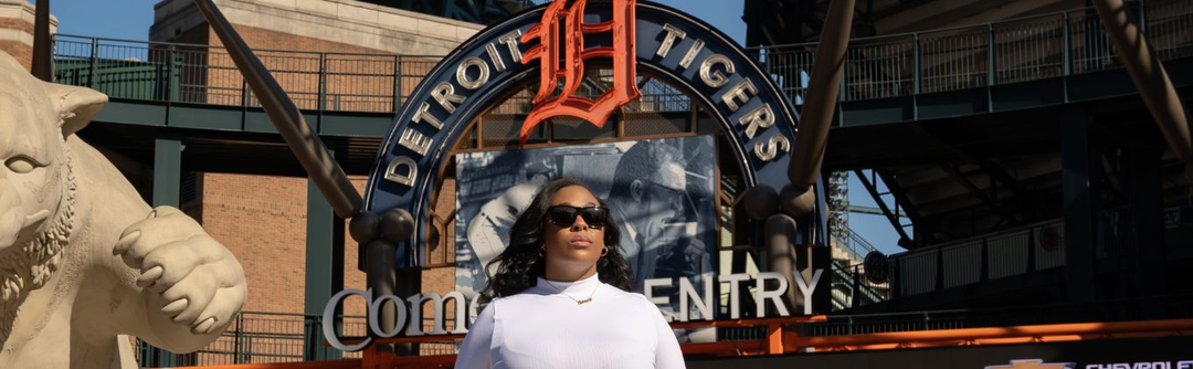 Comerica Park Dugout - Rebel Nell