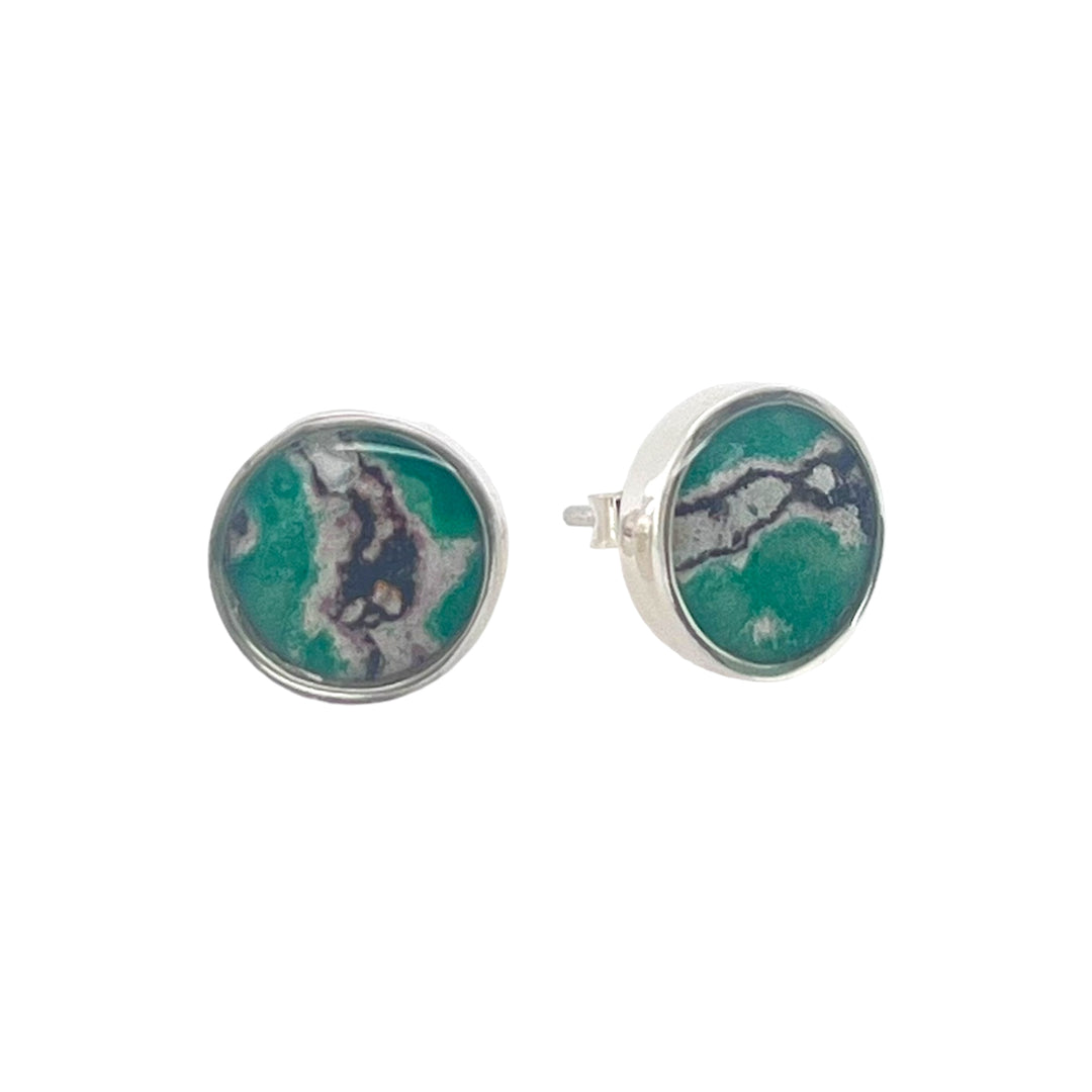 Michigan State Brittany Earrings | Silver