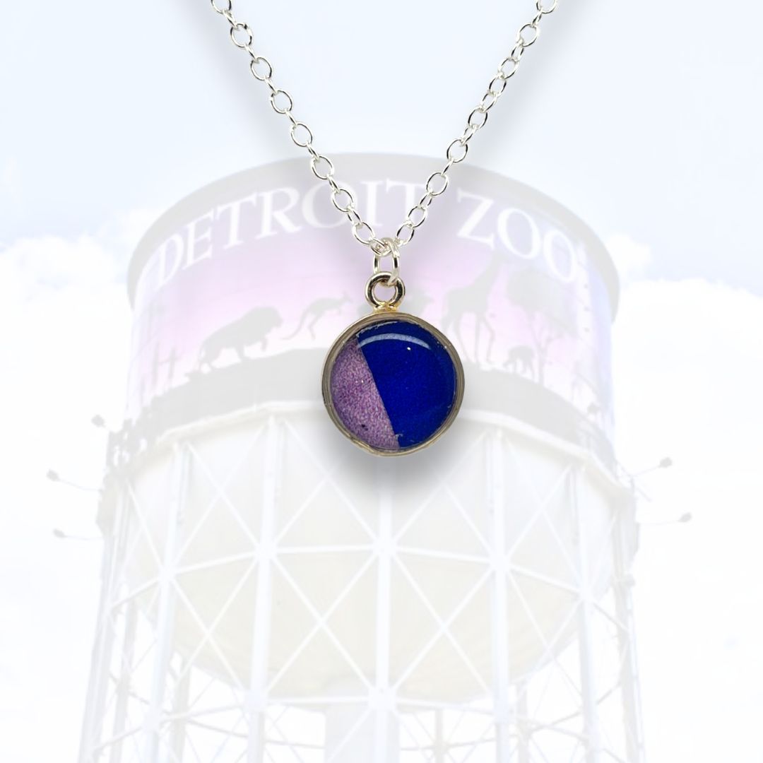 Detroit Zoo Amy Necklace | Silver