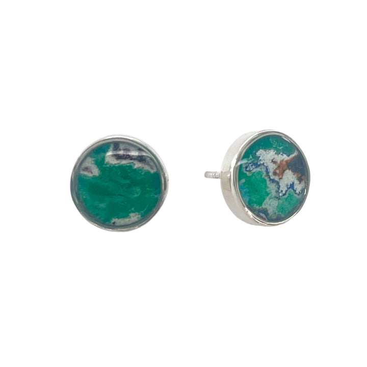 Michigan State Brittany Earrings | Silver