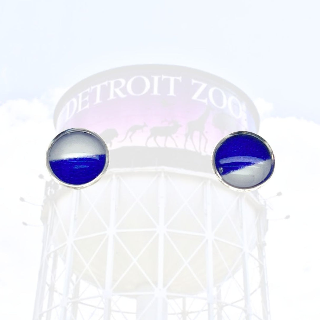 Detroit Zoo Brittany Earrings | Silver