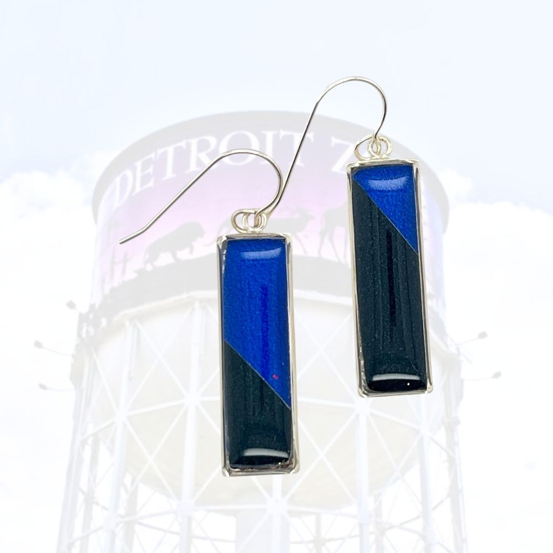 Detroit Zoo Diana Earrings | Silver