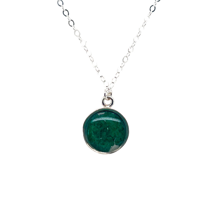 Michigan State Amy Necklace | Silver