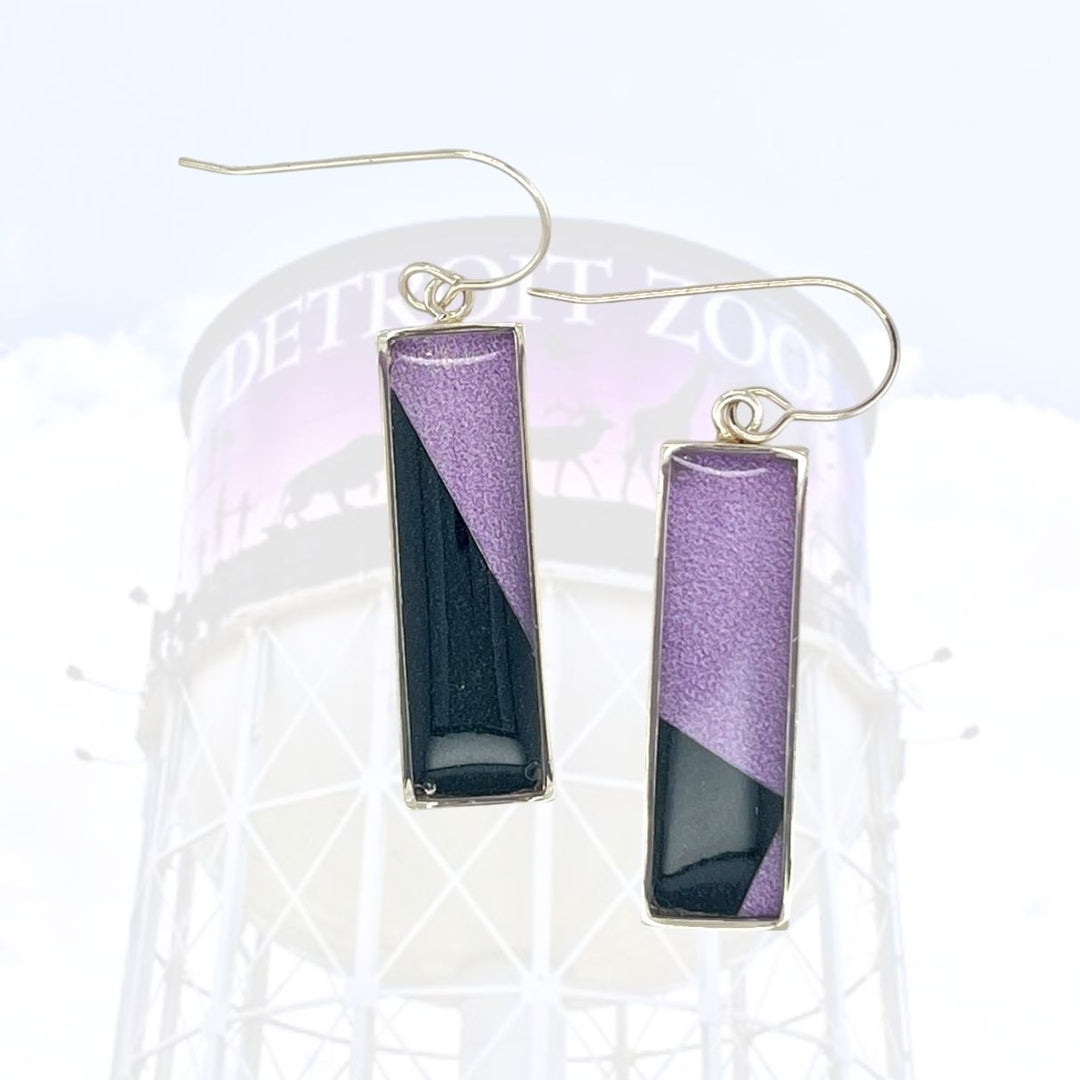 Detroit Zoo Diana Earrings | Silver