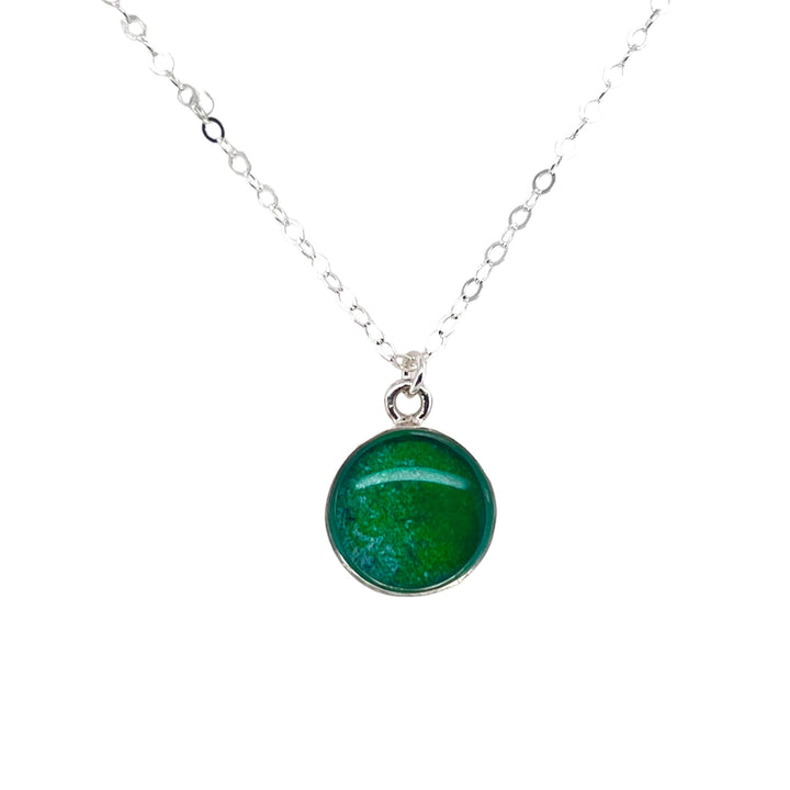 Michigan State Amy Necklace | Silver