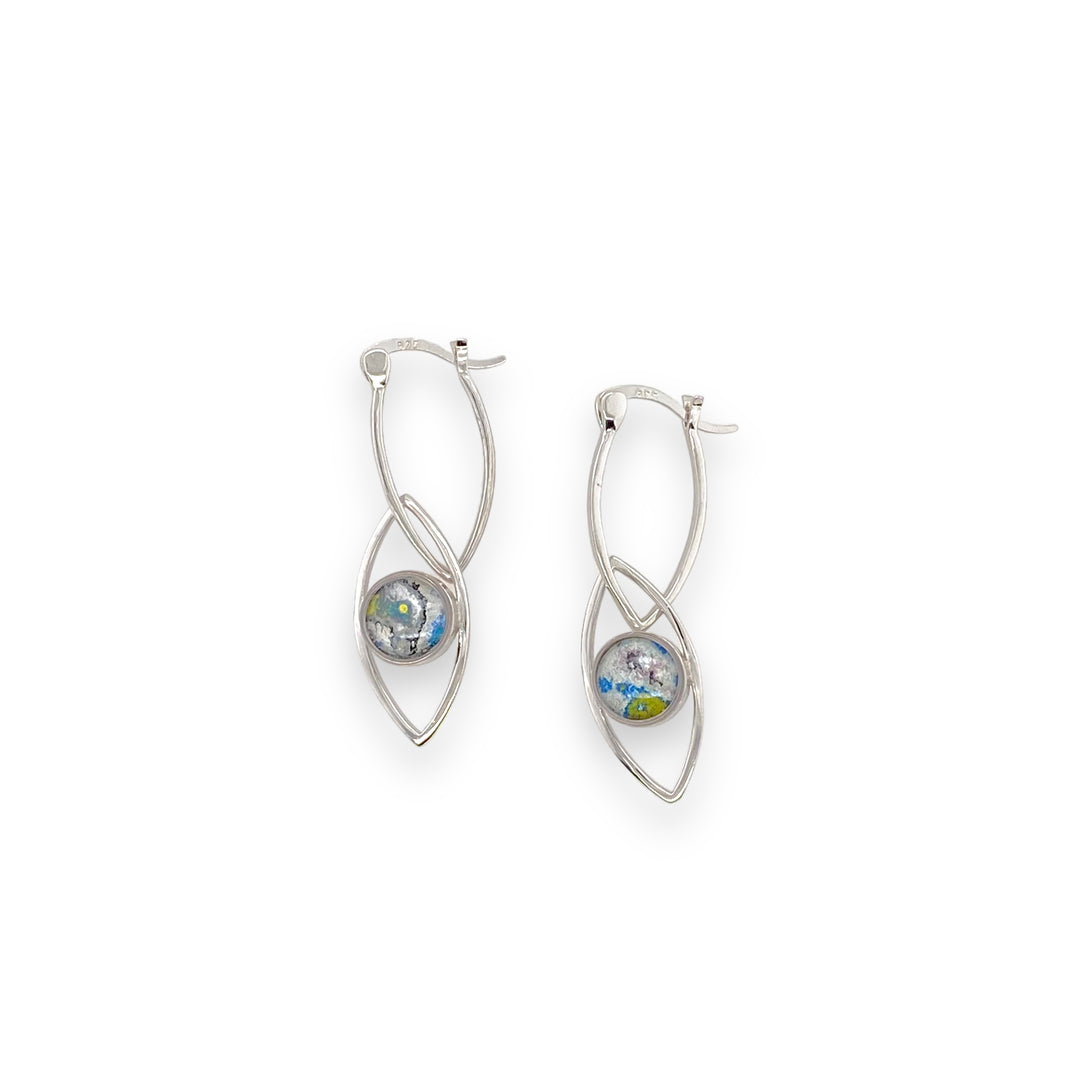 Clara Drop Earrings | Silver