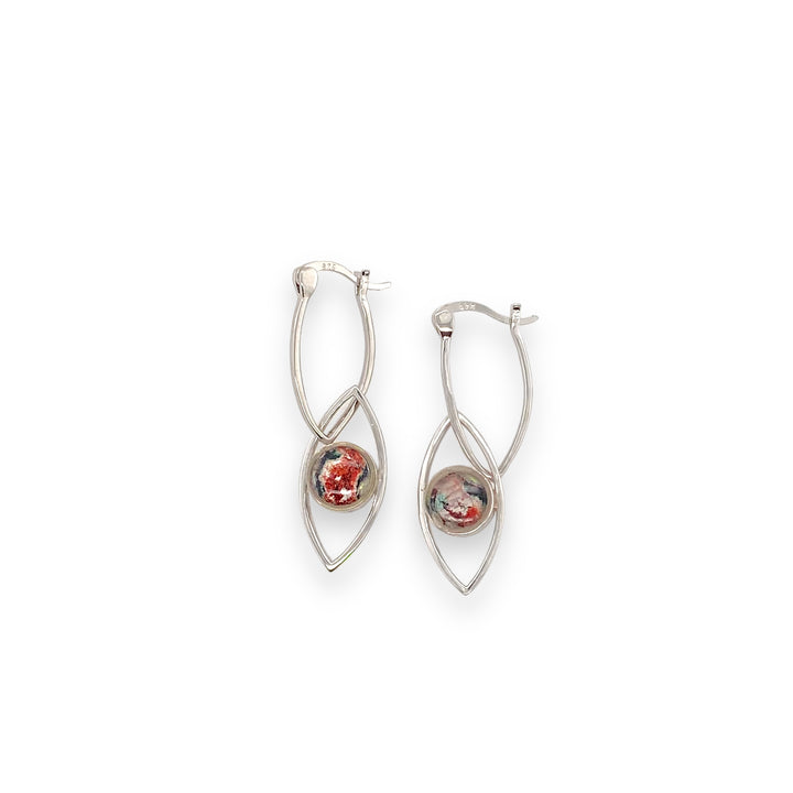 Clara Drop Earrings | Silver