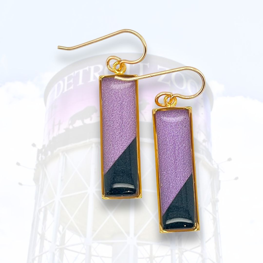 Detroit Zoo Diana Earrings | Gold