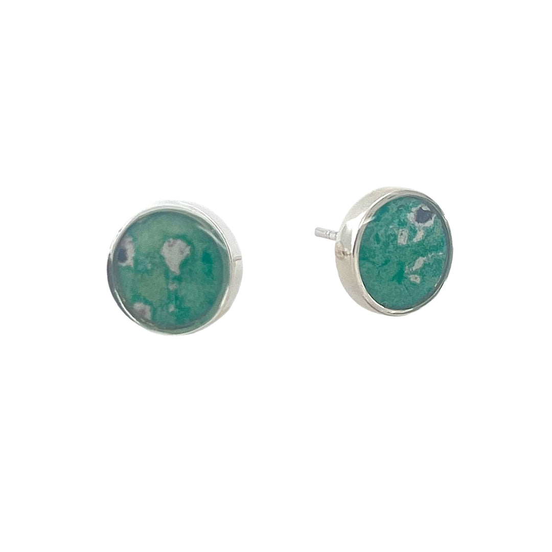 Michigan State Brittany Earrings | Silver