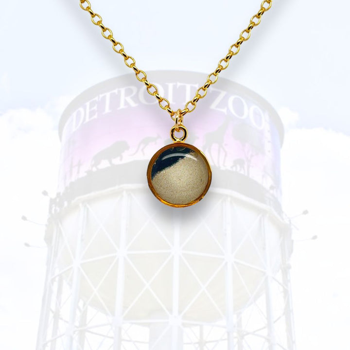 Detroit Zoo Amy Necklace | Gold