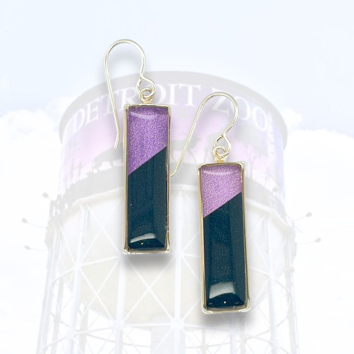 Detroit Zoo Diana Earrings | Silver