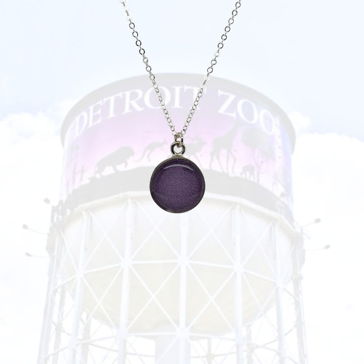 Detroit Zoo Amy Necklace | Silver