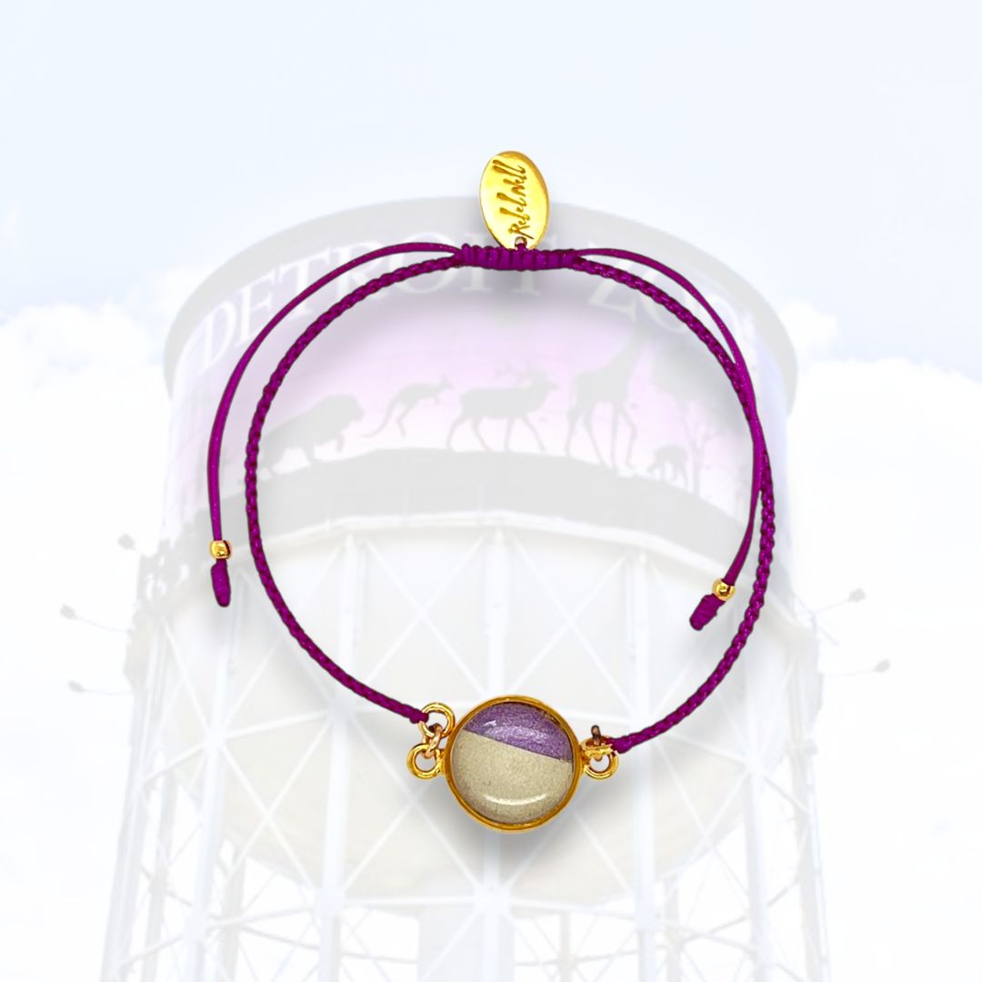 Detroit Zoo Taylor Bracelet | Gold