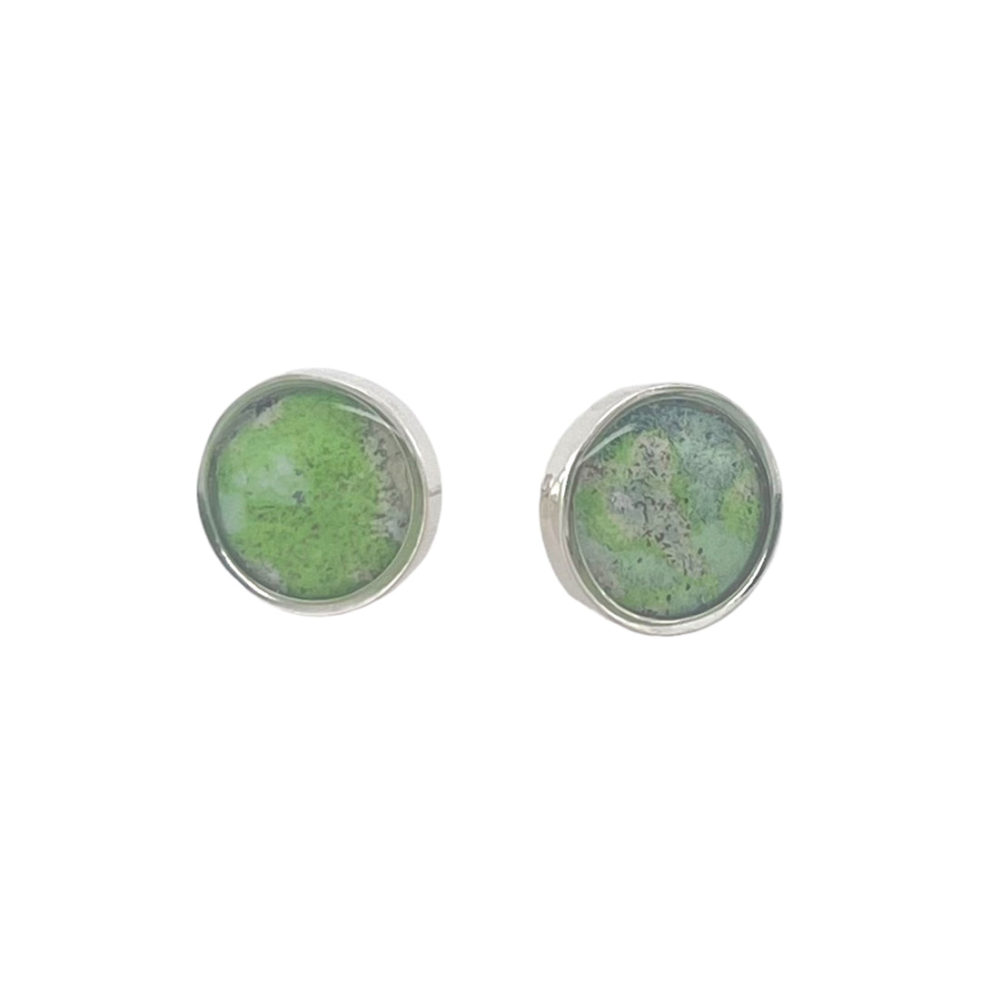 Michigan State Brittany Earrings | Silver