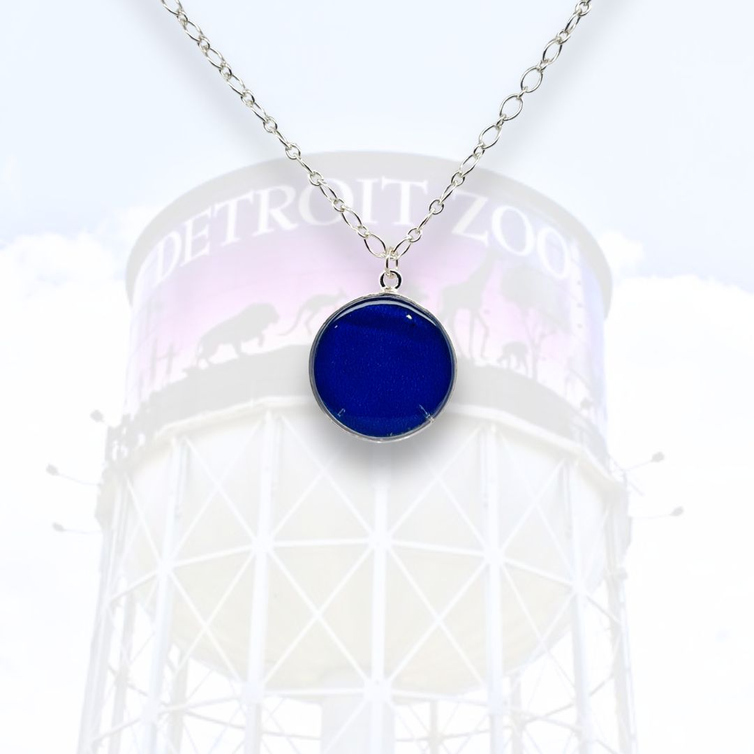 Detroit Zoo Amy Necklace | Silver