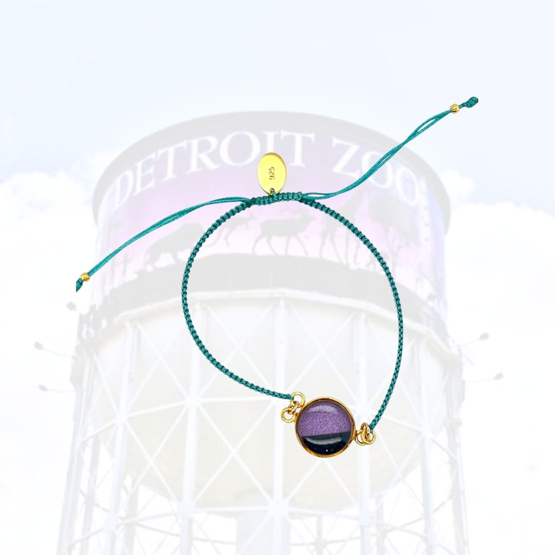 Detroit Zoo Taylor Bracelet | Gold