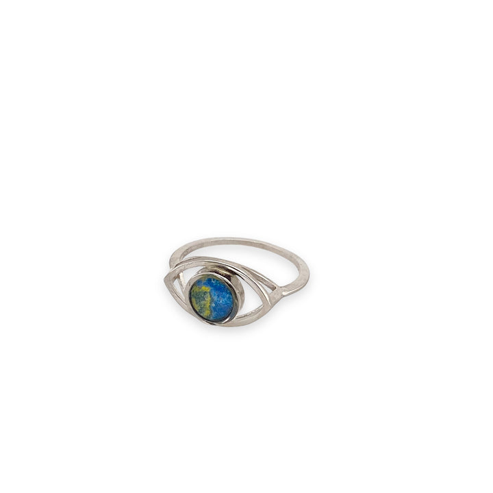 Natalie Ring | Rhodium | Size 8