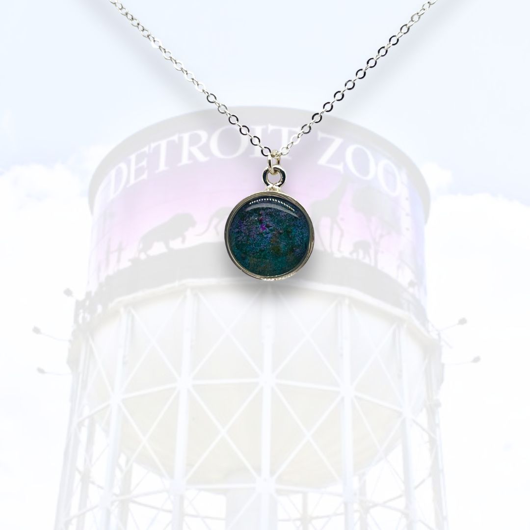 Detroit Zoo Amy Necklace | Silver