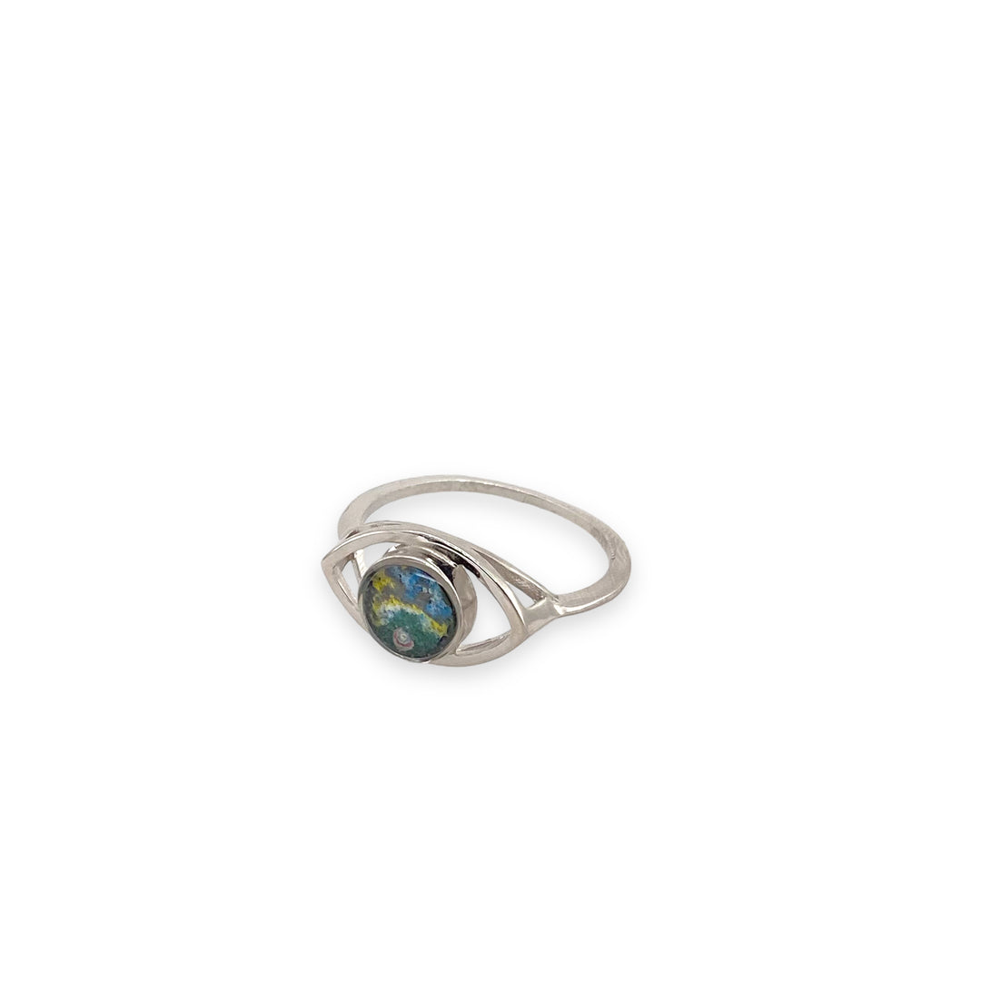 Natalie Ring | Rhodium | Size 8