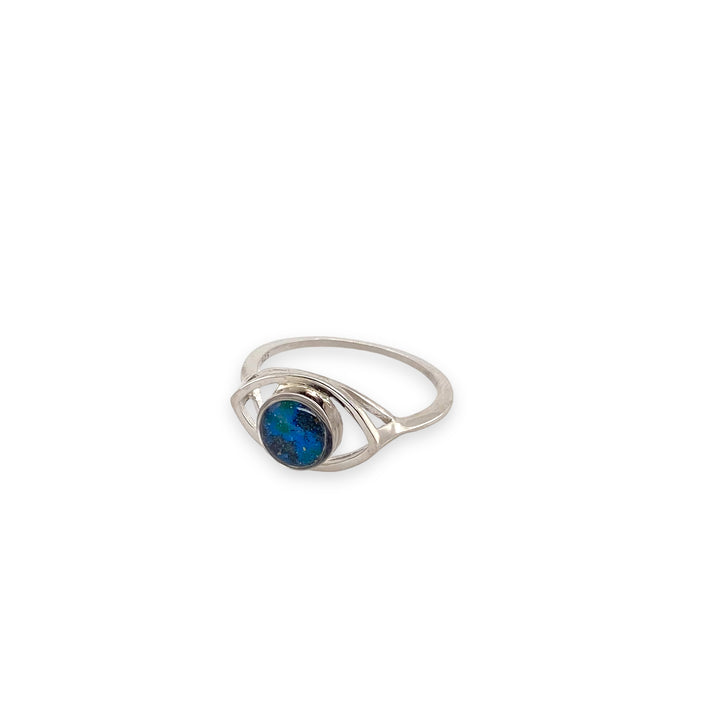 Natalie Ring | Rhodium | Size 9