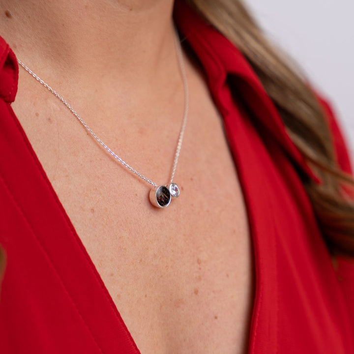 Blair Duet Necklace | Silver