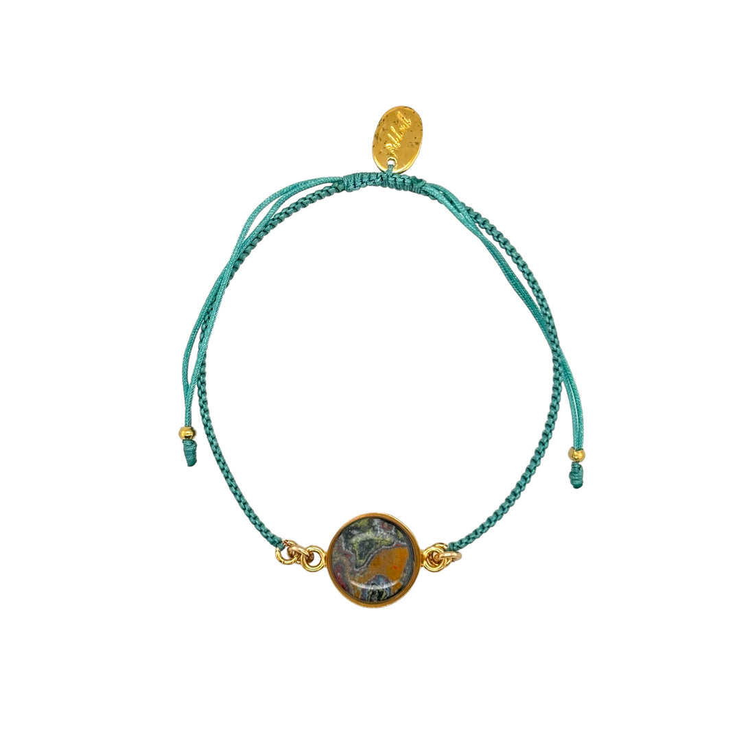 Taylor Bracelet | Gold | Celadon