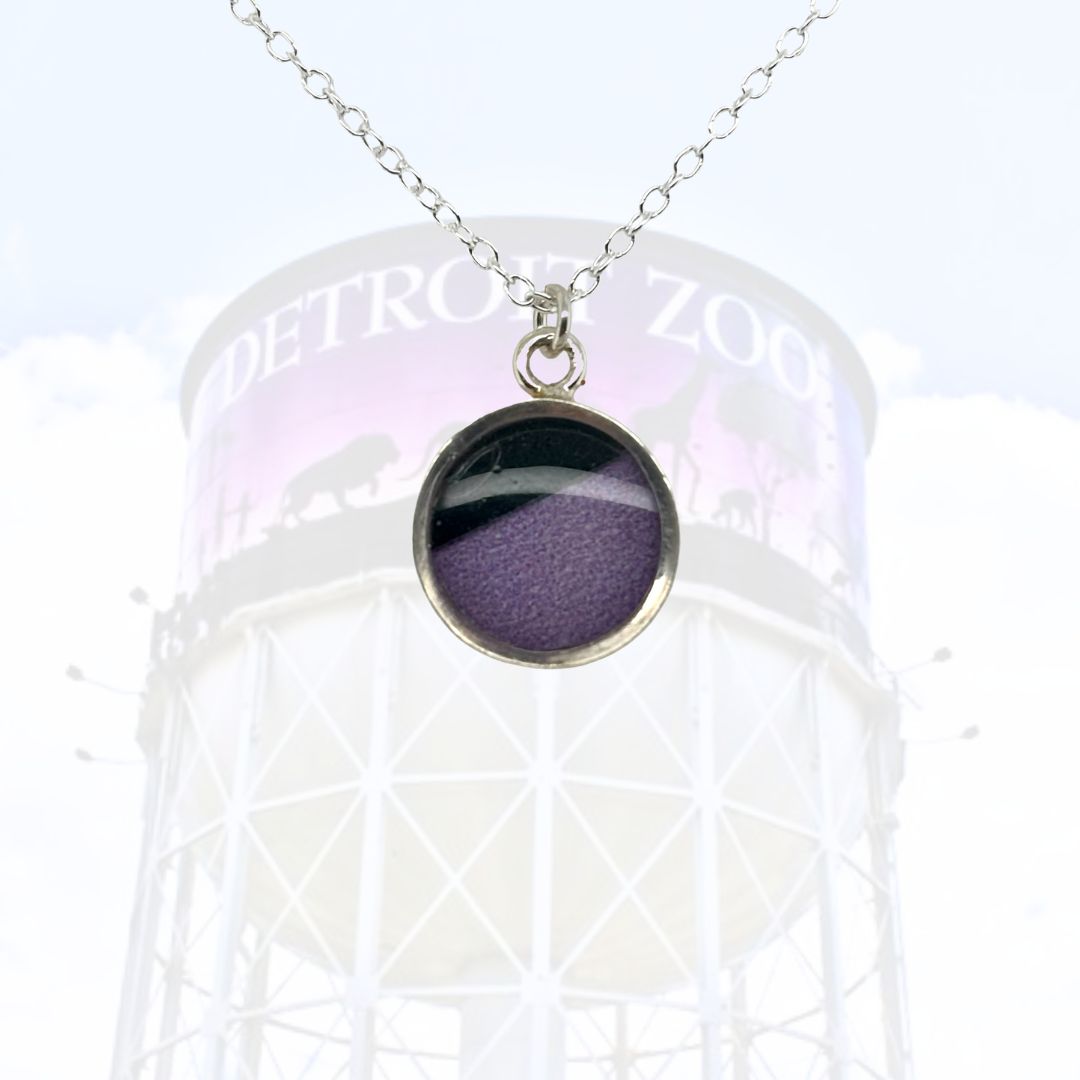 Detroit Zoo Amy Necklace | Silver