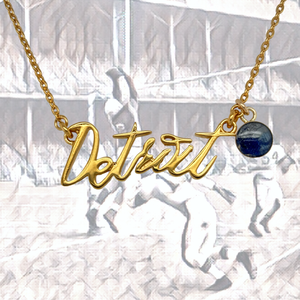 Detroit Necklace Lions Edition | Gold