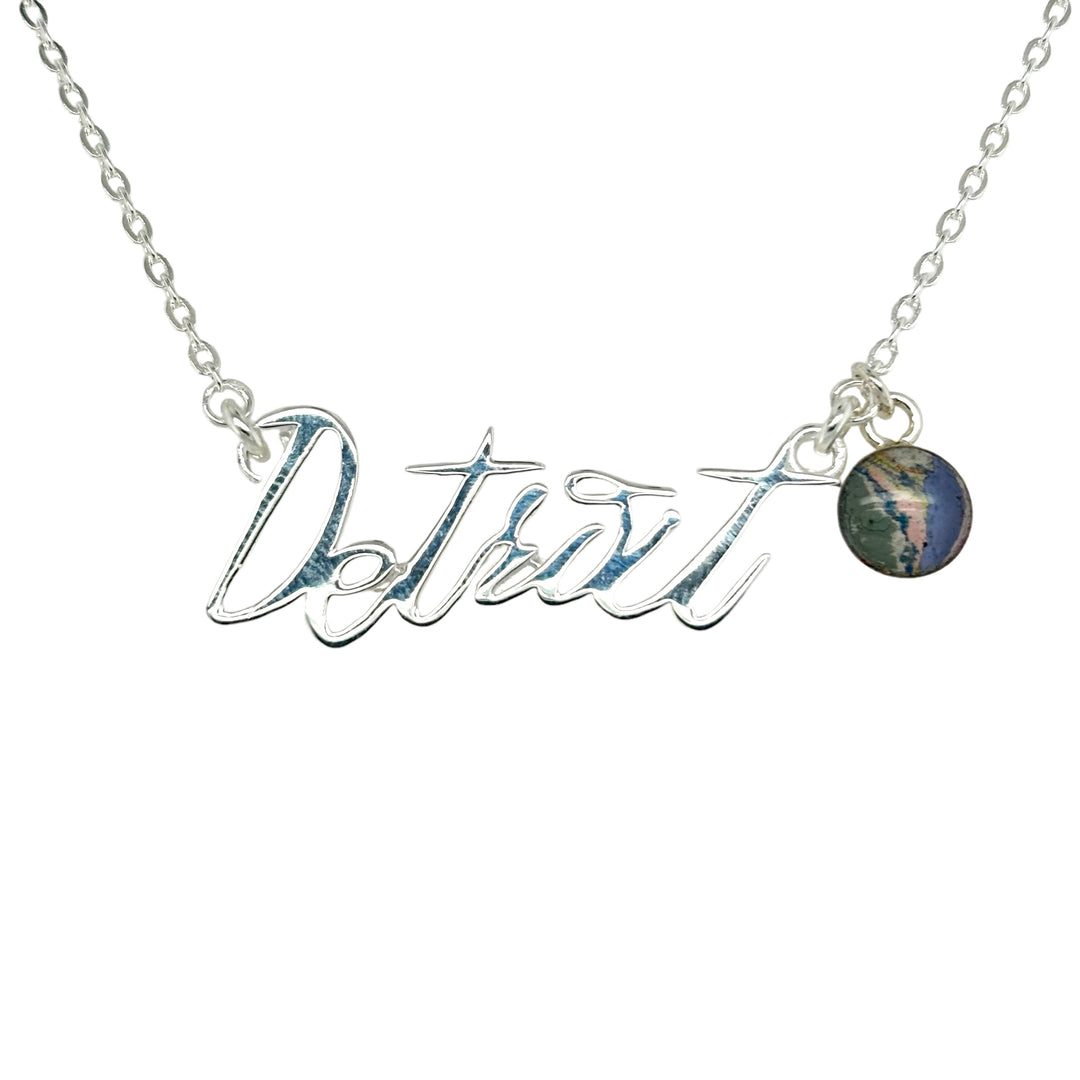 Detroit Necklace | Silver