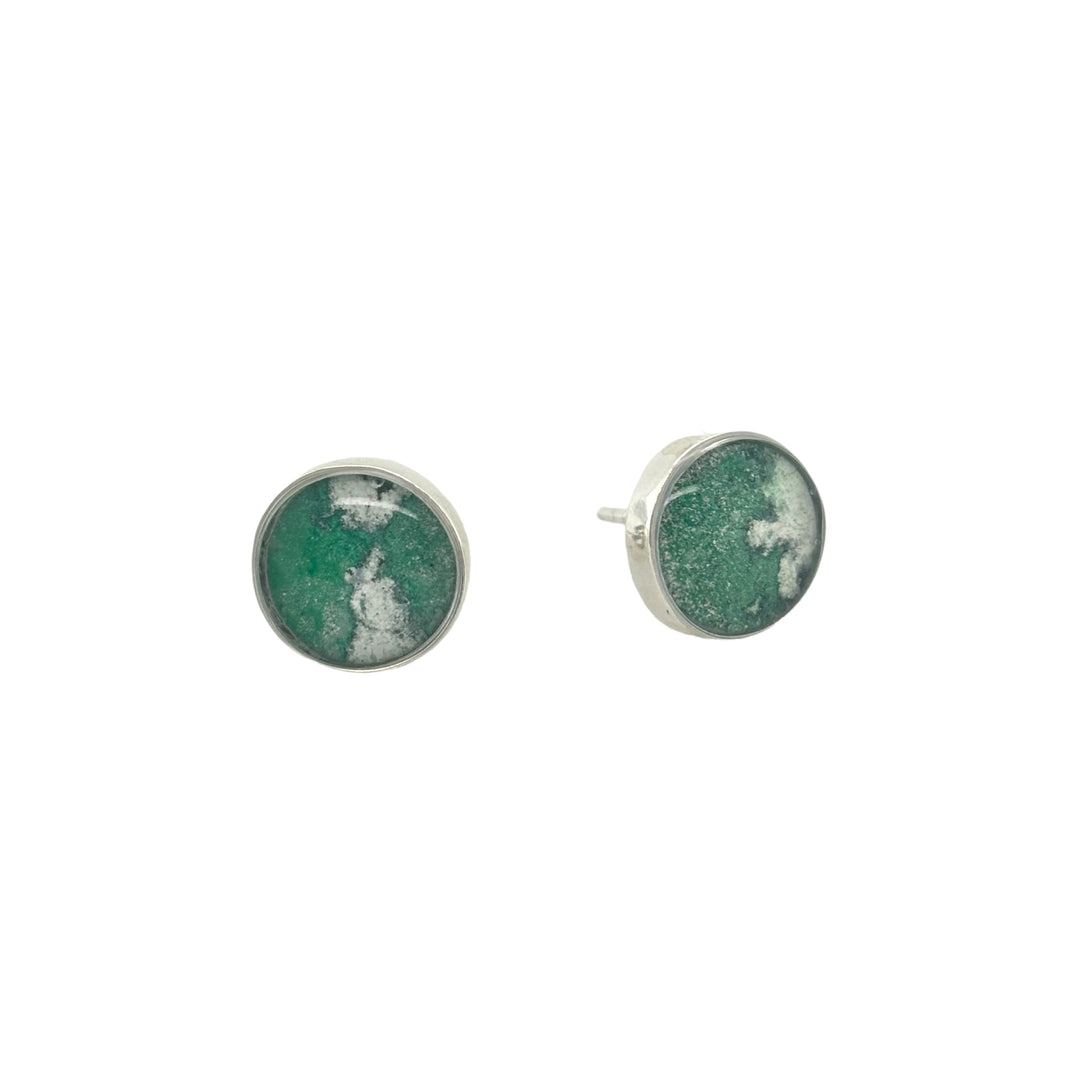 Michigan State Brittany Earrings | Silver