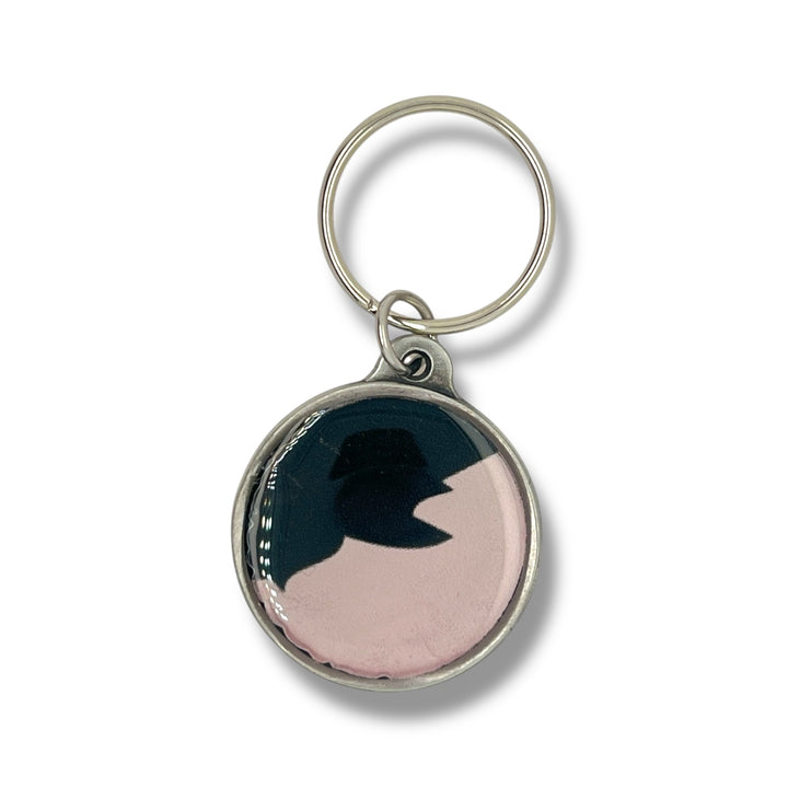 Detroit Zoo Keychain | Pewter