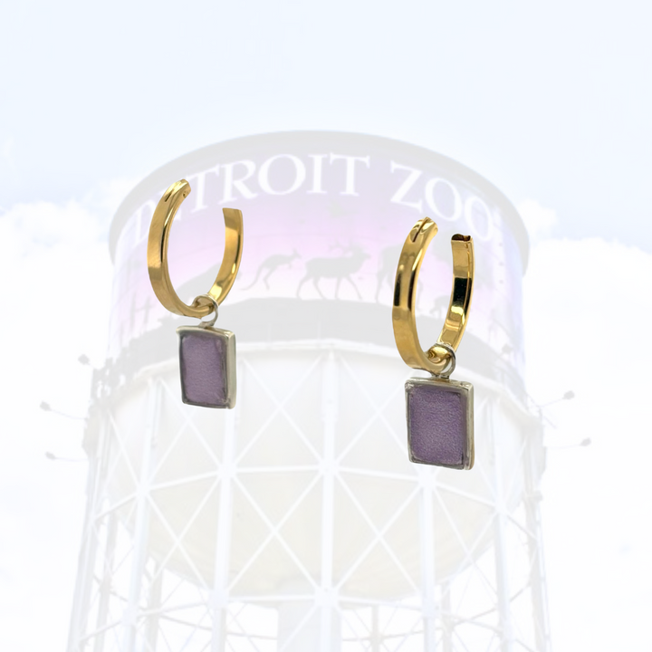 Detroit Zoo Jourdan Hoops | Mixed Metal