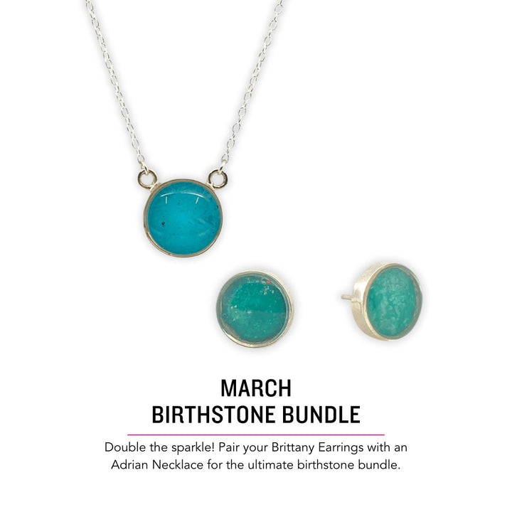 Adrian Necklace | Silver | March