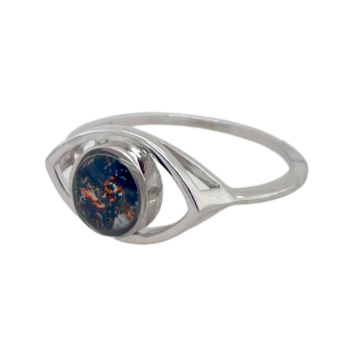 Natalie Ring | Rhodium | Size 10