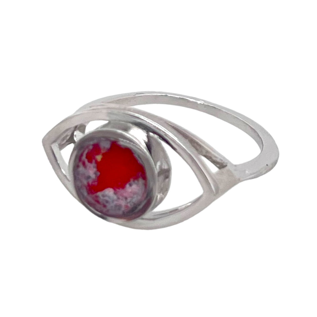 Natalie Ring | Rhodium | Size 5