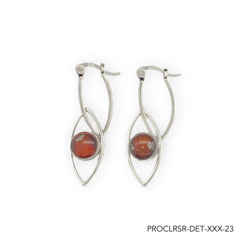 Clara Drop Earrings | Silver