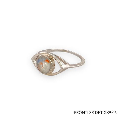 Natalie Ring | Rhodium | Size 8