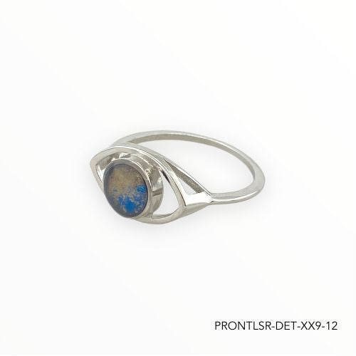 Natalie Ring | Rhodium | Size 8