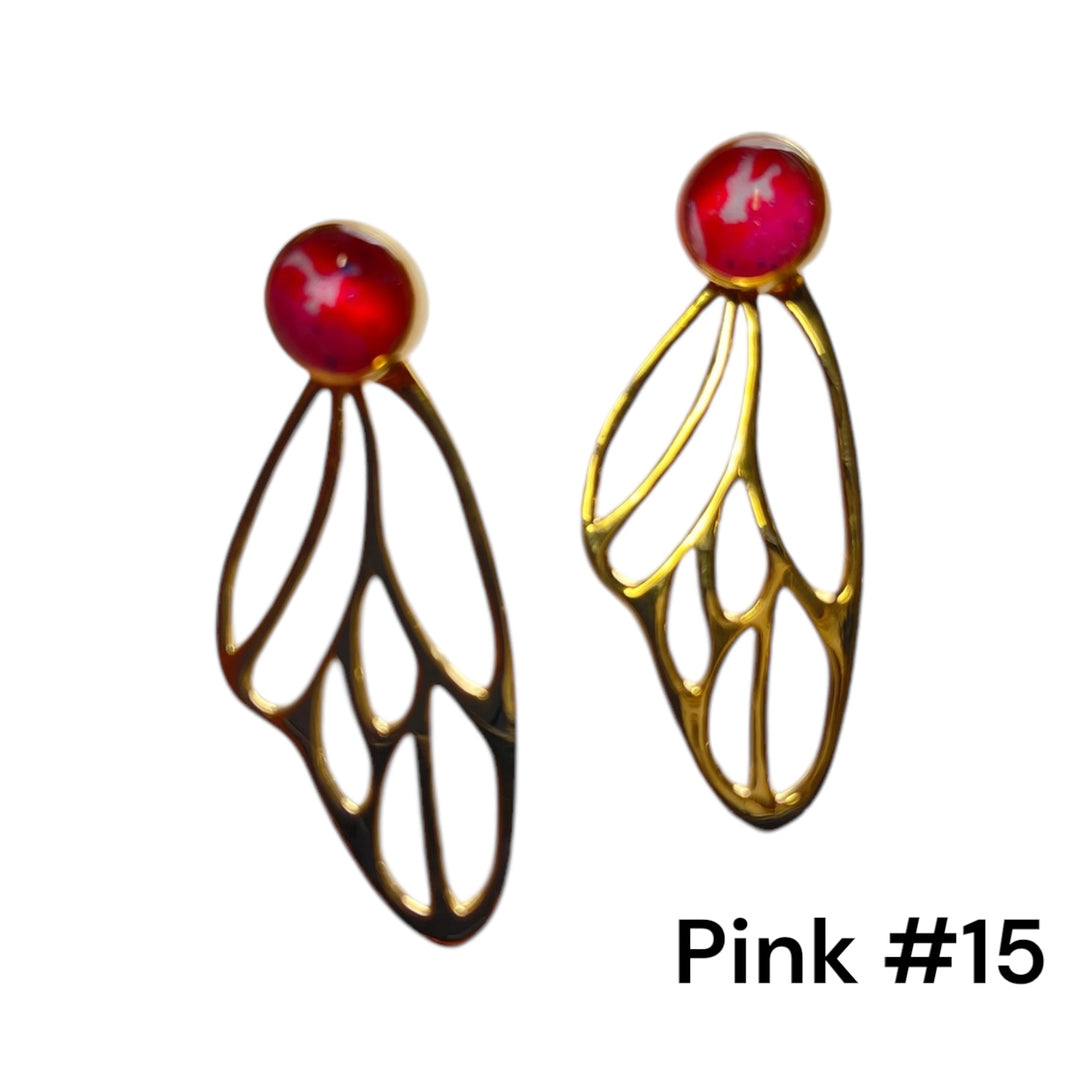 Callie Butterfly Earrings | Gold