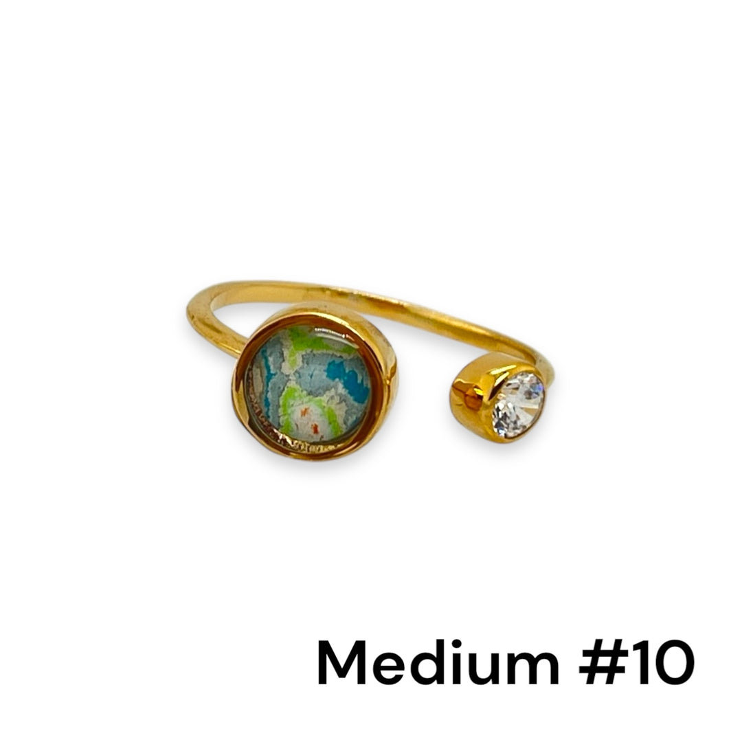 Alexandra Open Ring | Gold | Medium