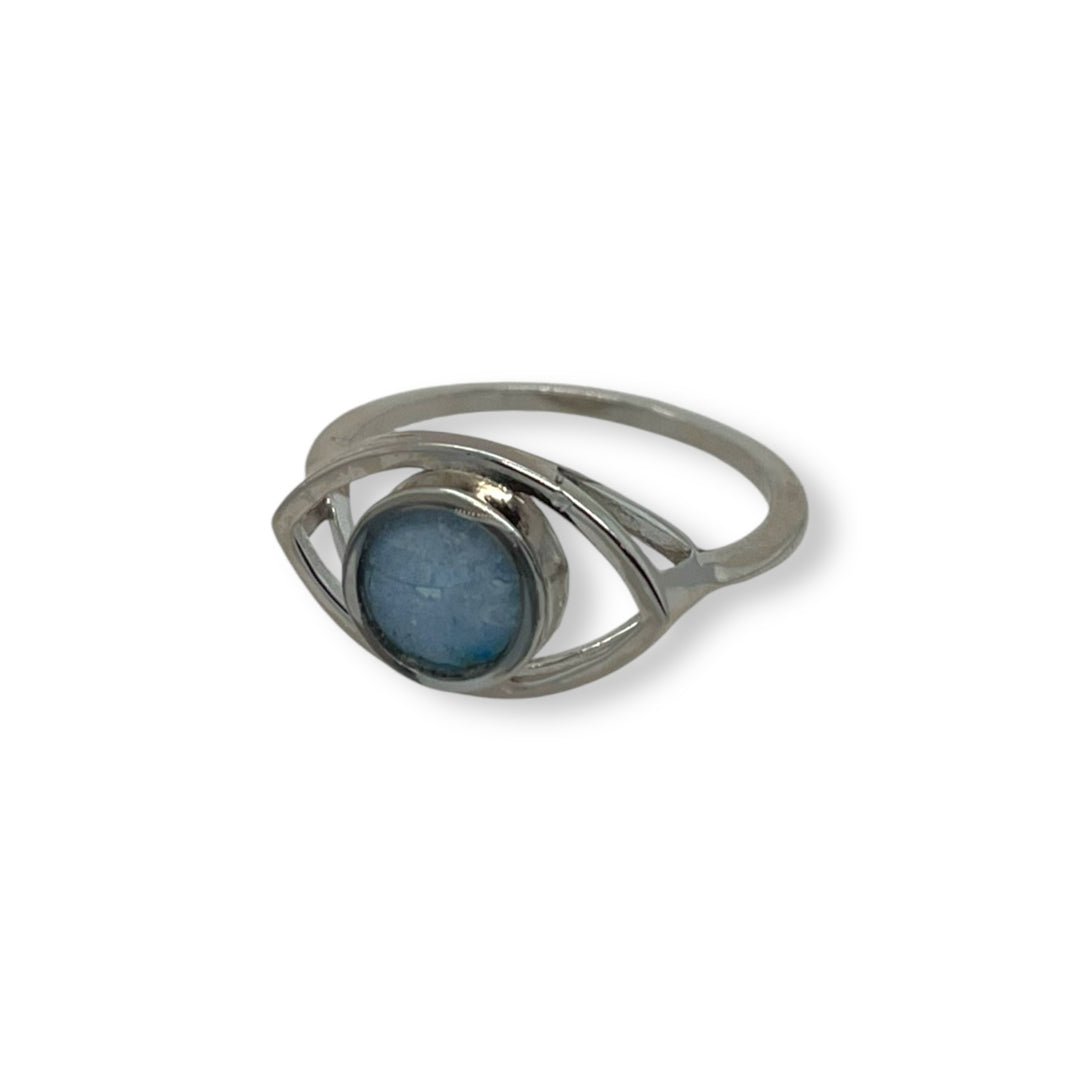 Natalie Ring | Rhodium | Size 7