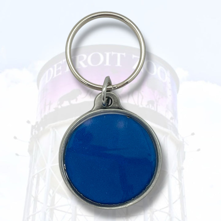 Detroit Zoo Keychain | Pewter