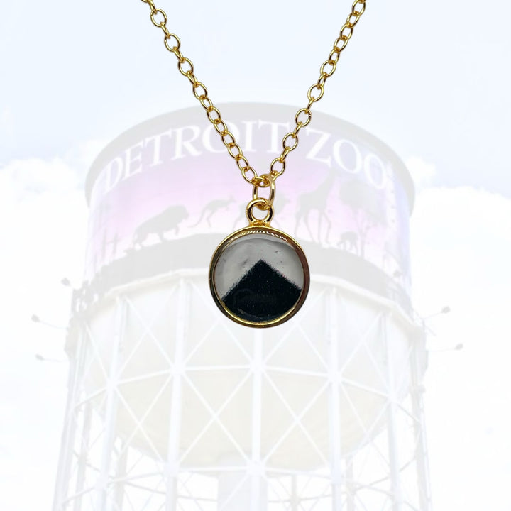 Detroit Zoo Amy Necklace | Gold