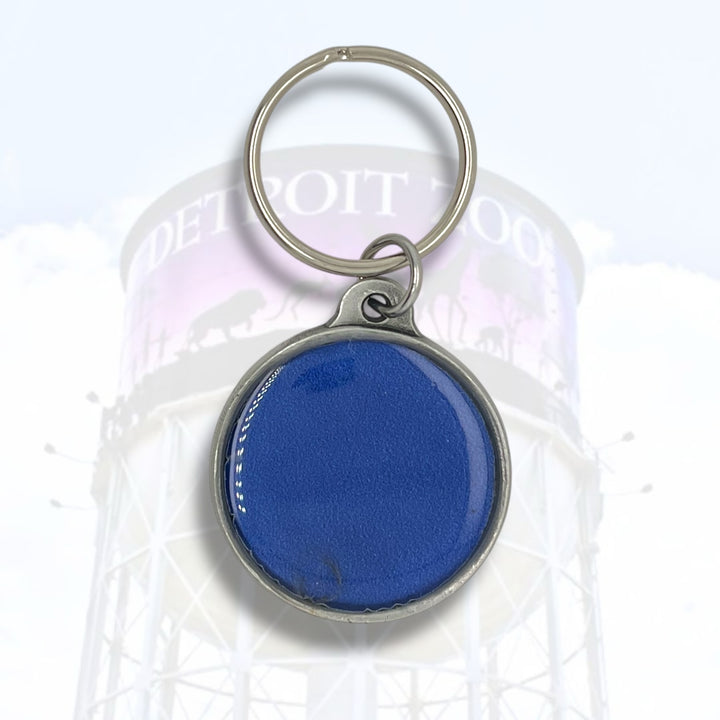 Detroit Zoo Keychain | Pewter