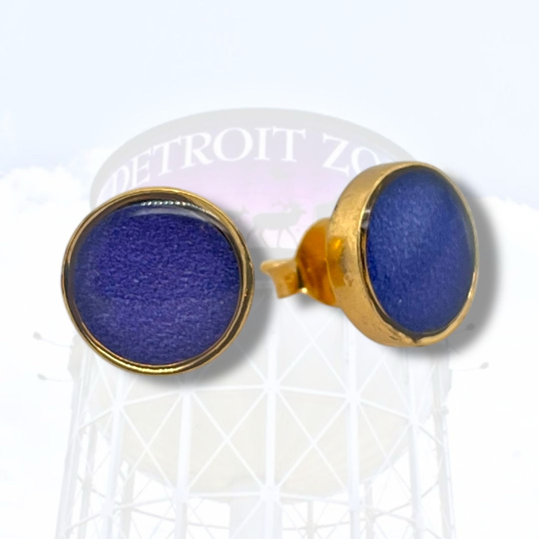 Detroit Zoo Brittany Earrings | Gold