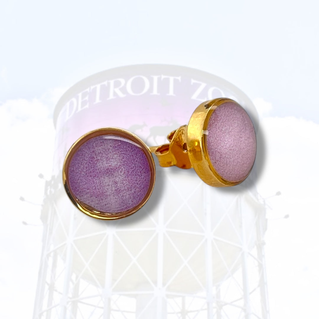 Detroit Zoo Brittany Earrings | Gold