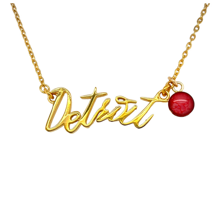 Detroit Necklace Joe Louis Edition | Gold