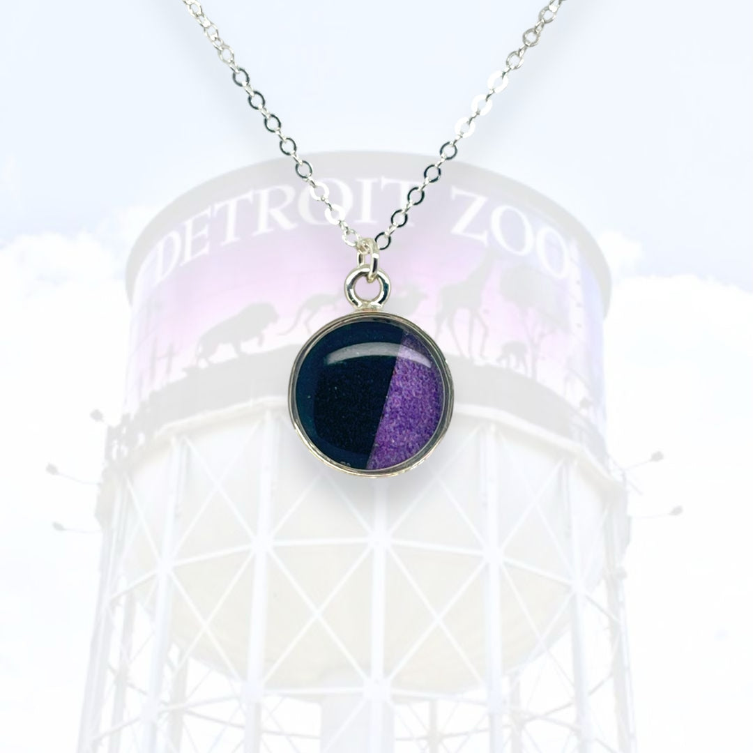 Detroit Zoo Amy Necklace | Silver