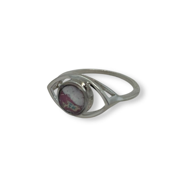 Natalie Ring | Rhodium | Size 7